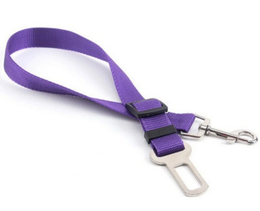 Adjustable Dog Car Seat Belt β Pet Travel Safety Tether