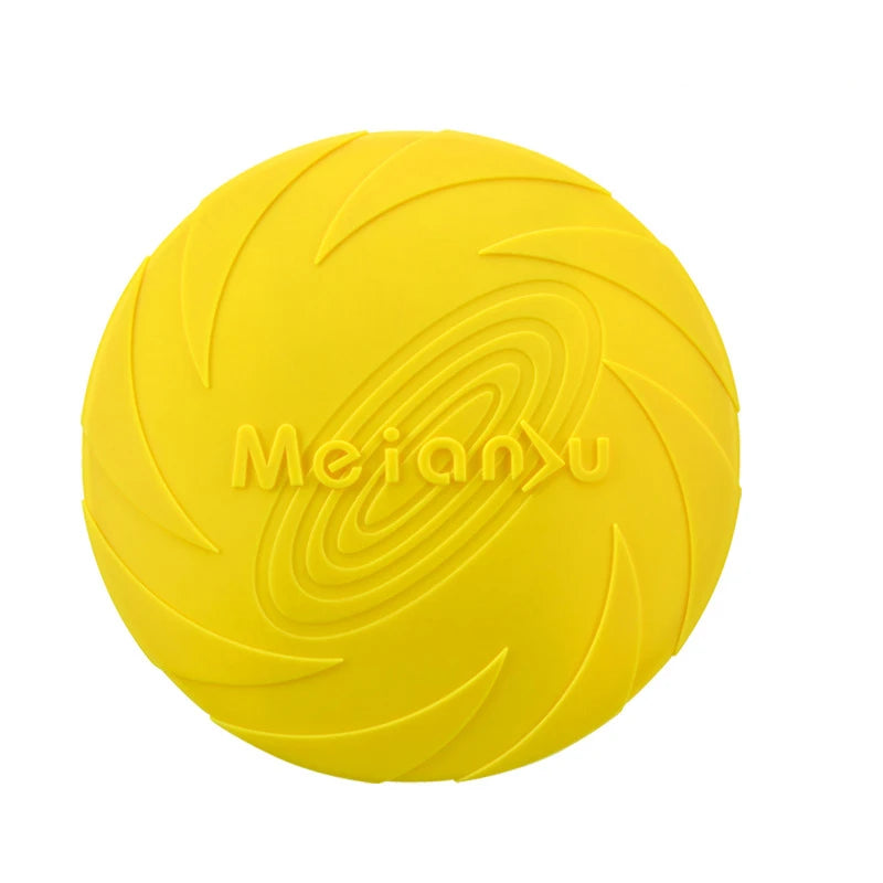 Durable Silicone Flying Disc Dog Toy