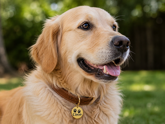 Personalized Engraved Pet ID Tag