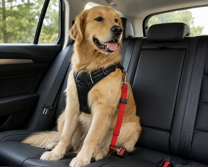 Adjustable Dog Car Seat Belt – Pet Travel Safety Tether