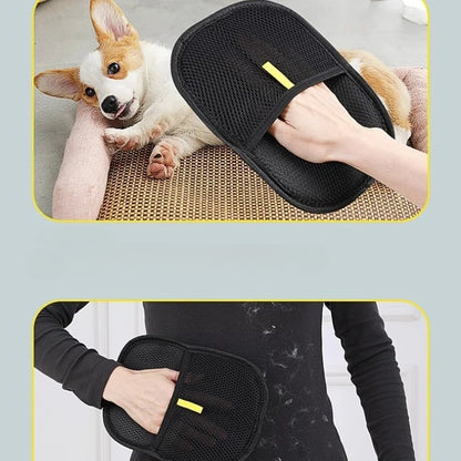 Reusable Pet Hair Remover Glove – Washable Fur Cleaner