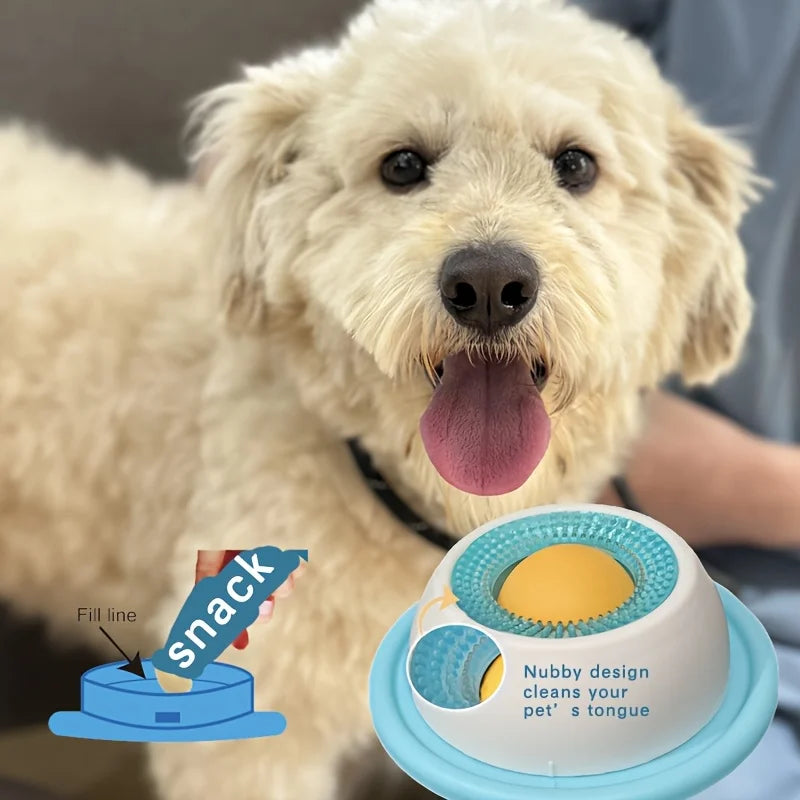 Silicone Pet Lick Mat – Slow Feeder for Dogs & Cats