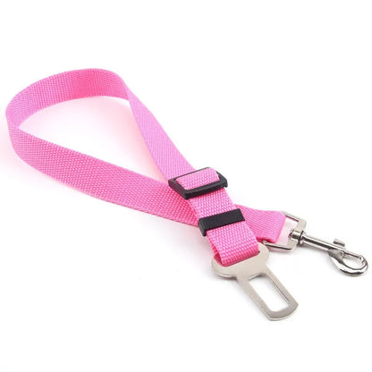 Adjustable Dog Car Seat Belt – Pet Travel Safety Tether