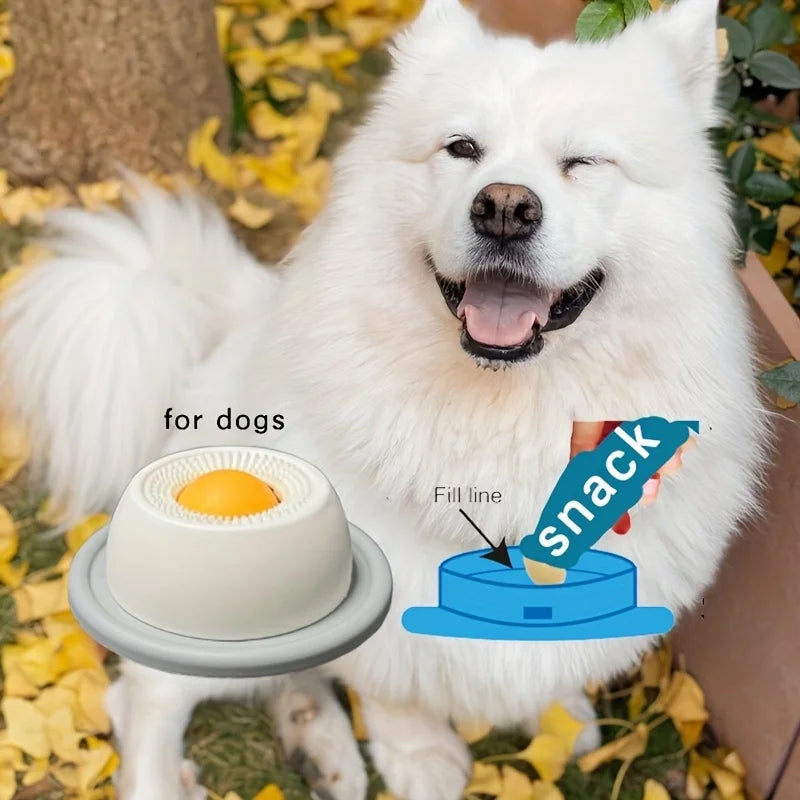 Silicone Pet Lick Mat – Slow Feeder for Dogs & Cats