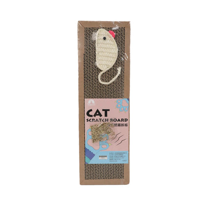 Oval Cat Scratcher Bed – Corrugated Cardboard Scratch Pad