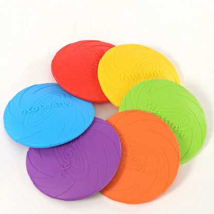 Durable Silicone Flying Disc Dog Toy