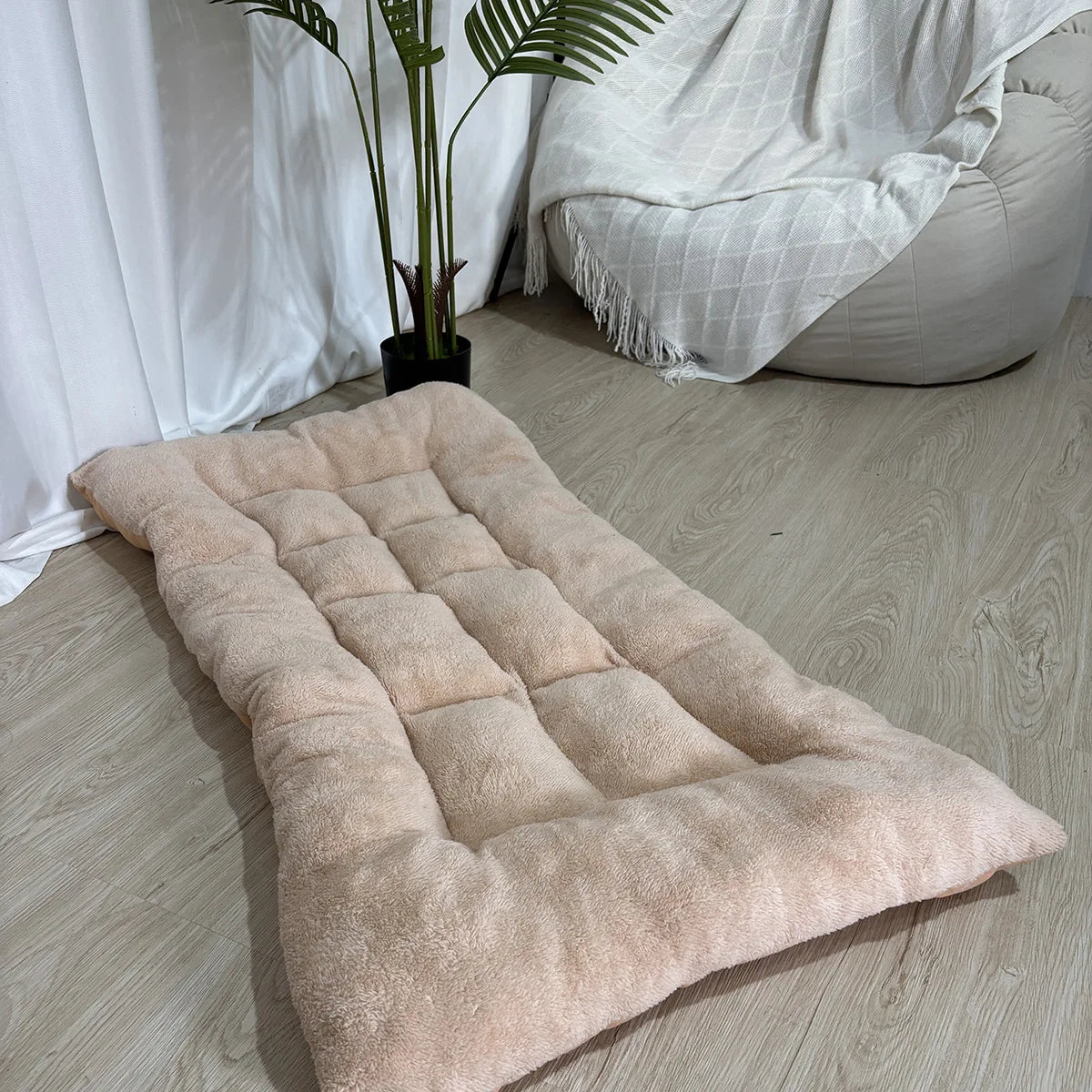Cozy Plush Dog Bed Mat