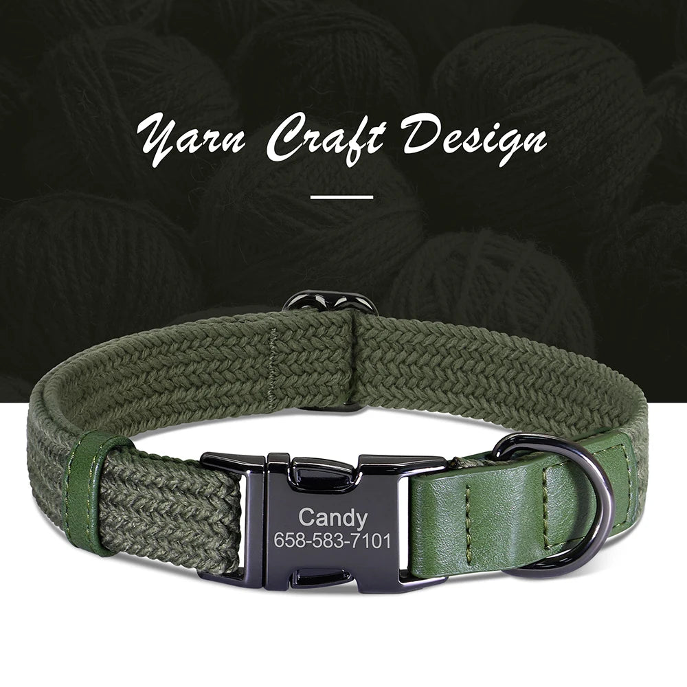 Personalized Engraved Dog Collar