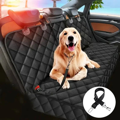 Waterproof Dog Car Seat Cover – Non-Slip Back Seat Protector