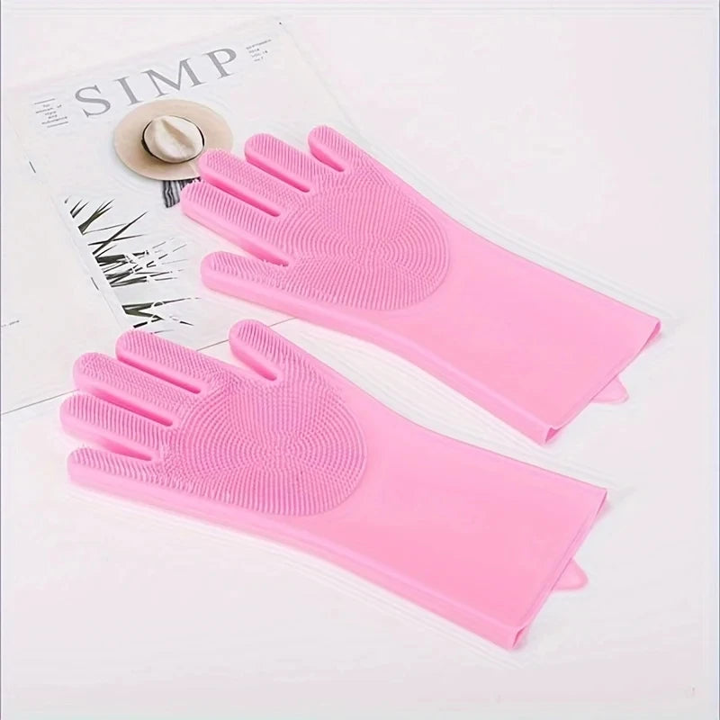 Silicone Pet Grooming & Bath Glove