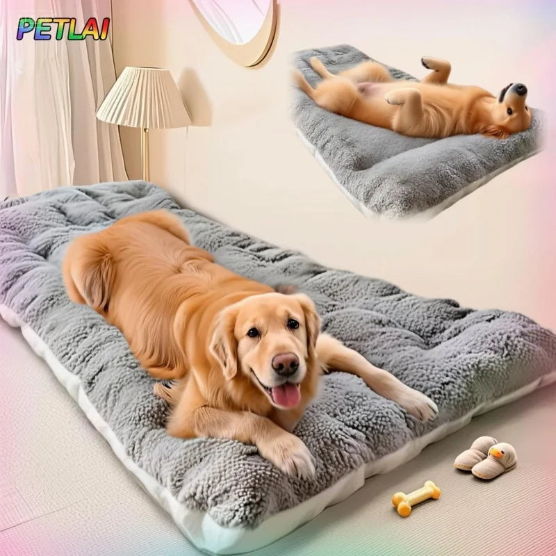 Cozy Plush Dog Bed Mat