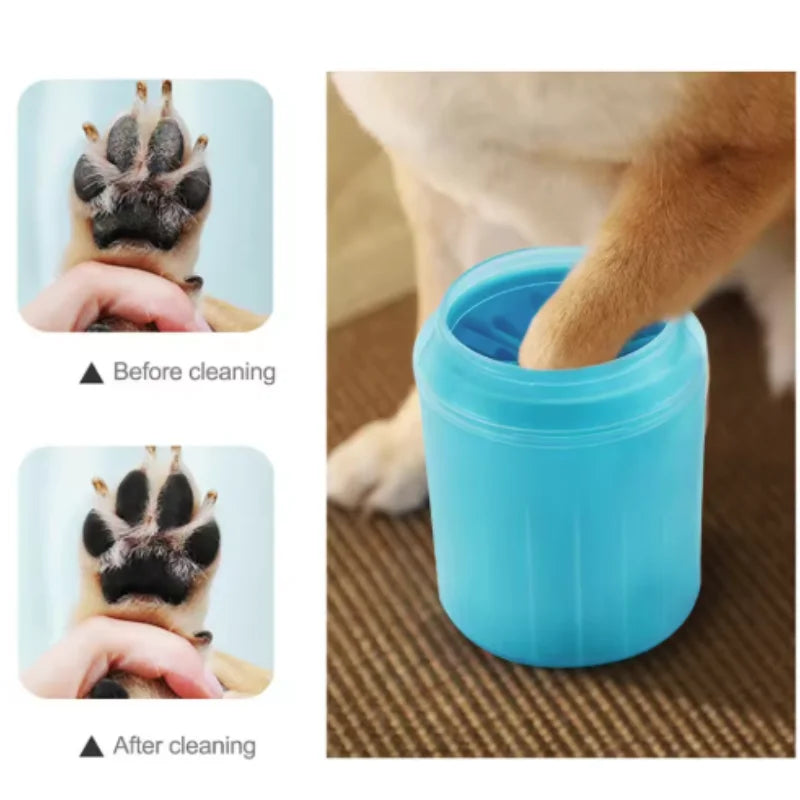 Portable Dog Paw Cleaner – Soft Silicone Paw Washer
