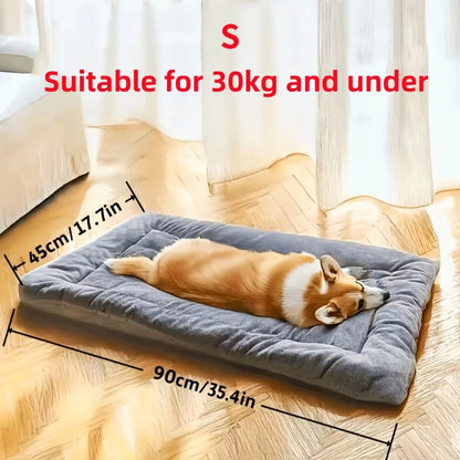 Cozy Plush Dog Bed Mat