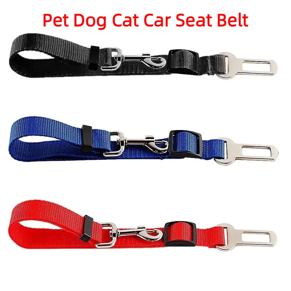 Adjustable Dog Car Seat Belt – Pet Travel Safety Tether