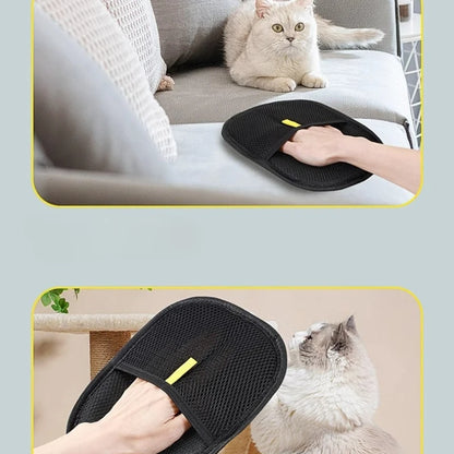 Reusable Pet Hair Remover Glove – Washable Fur Cleaner