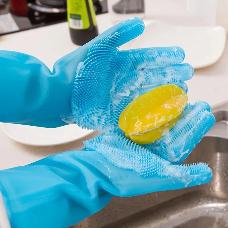 Silicone Pet Grooming & Bath Glove