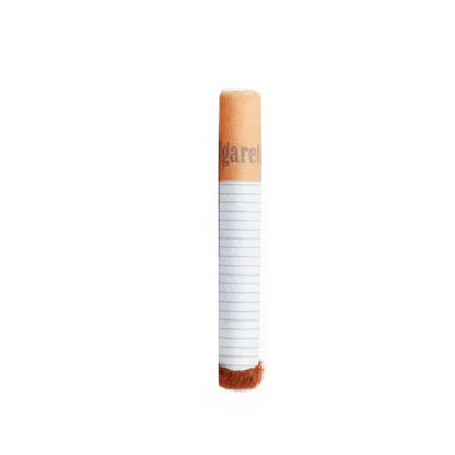 Bad Habit
Dog Toy Set - Plush Cigarette
Pack & Squeaky
Cigarettes
Because every dog deserves a guilty pleasure! 😉